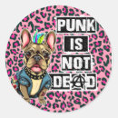 Search for punks not dead stickers Mohawk