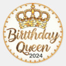 Search for lady in gold stickers Party