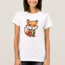 Search for kawaii fox tshirts Cartoon