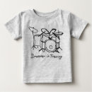 Search for drummer baby shirts Band