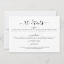 Search for accommodations wedding invitations Modern
