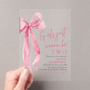 Search for girl 2nd birthday invitations For her