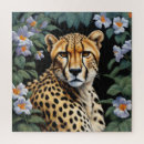 Search for cheetah puzzles Flowers