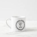 Search for valentine espresso mugs I love you