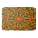 Search for floral mandala bath mats Green