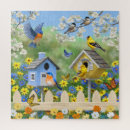 Search for bluebird puzzles Flowers