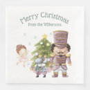 Search for plum napkins Nutcracker