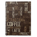Search for coffee notebooks Typography