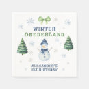 Search for snowman napkins Watercolor