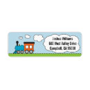 Search for ticket return address labels Birthday