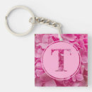Search for letter t key rings Floral