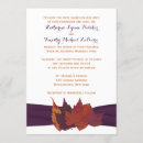 Search for orange and purple wedding invitations Gold