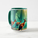 Search for kangaroo design mugs Australian wildlife kangaroo