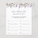 Search for purple bridal shower games Lilac