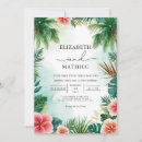 Search for tropical foliage wedding invitations Jungle