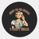 Search for hearing loss stickers Dabbing santa claus