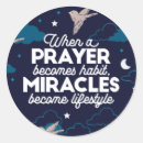 Search for miracles stickers Believe in miracles