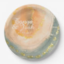 Search for geode paper plates Gold