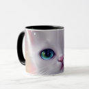 Search for fluffy cat mugs Kawaii