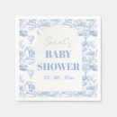 Search for blue toile napkins Giraffe