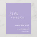 Search for purple dahlia wedding invitations Modern