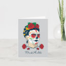 Search for frida kahlo cards Sugar skull