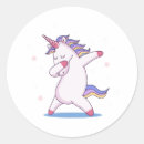 Search for dabbing unicorn stickers Cute