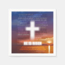 Search for he is risen napkins God