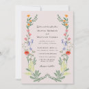 Search for secret garden wedding invitations Wildflower