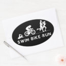 Search for triathlon stickers Swim bike run