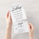 Search for all white wedding invitations Calligraphy script