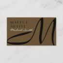 Search for brown monogram business cards Modern