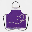 Search for pearl aprons Purple