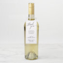 Search for thank you bottle tags Black and white