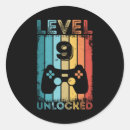 Search for gamer stickers Birthday
