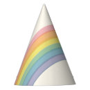 Search for birthday paper party hats Rainbow