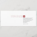 Search for red logo invitations Minimalist
