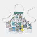 Search for grover sesame street aprons Abby cadabby