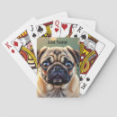 Search for pug playing cards Pets