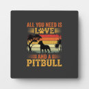 Search for dog dogs pitbull plaques Pug