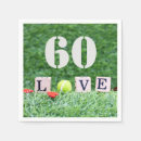Search for 60th birthday napkins Green