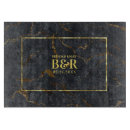 Search for black and gold chopping boards Typography