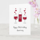 Search for 25th silver wedding anniversary cards Cute