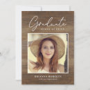 Search for rustic graduation invitations High school graduation