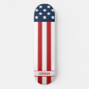 Search for american flag skateboards Red white blue