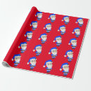 Search for blue santa wrapping paper Cute