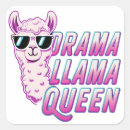 Search for drama queen stickers No drama llama