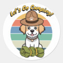Search for going camping stickers Adventure