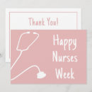 Search for nurse appreciation week cards Stethoscope