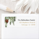 Search for rustic winter return address labels Gender neutral
